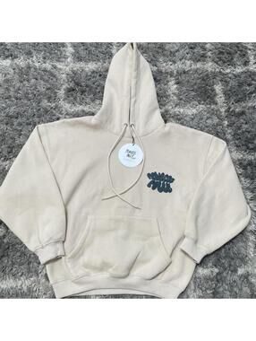 Princess Polly Women's Cream and Tan Hoody